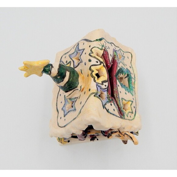 Blue Sky Clayworks Rudolph's Place Tealight Candle Holder Heather Goldminc - Picture 7 of 13